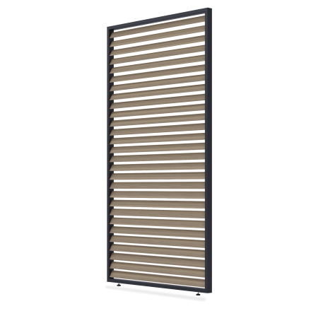 Horizontální lamelový panel pro pergolu ELEGANCE/DELUXE/FUSION 1.3 m Woodgrain - Gutroof