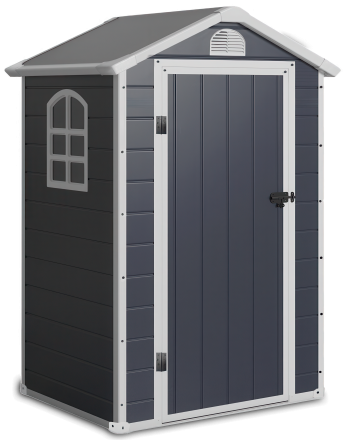 Domek na nářadí VERMONT 134x104cm Cold Grey - Hardmaister