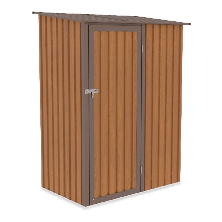 Zahradní úložný box KENT 143x89cm Dub/hnědý - HARDMAISTER