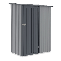 Kovová zahradní postýlka KENT 143x89cm světle šedá - HARDMAISTER