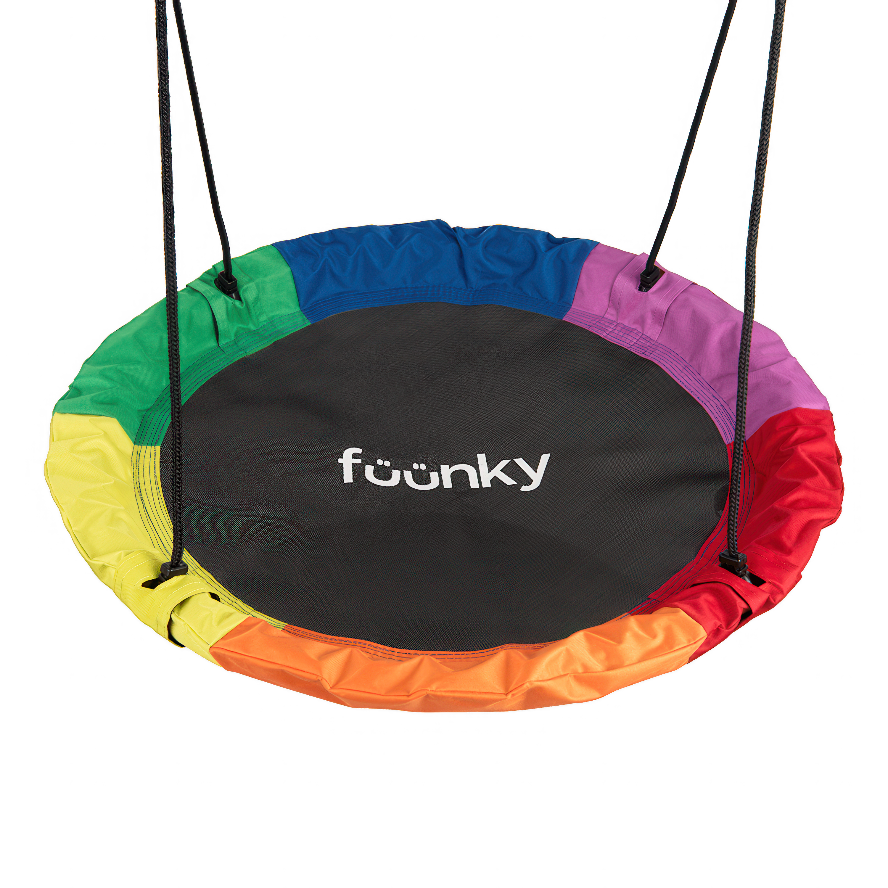 Huśtawka dziecięca śr. 100cm, Multicolor - Fuunky