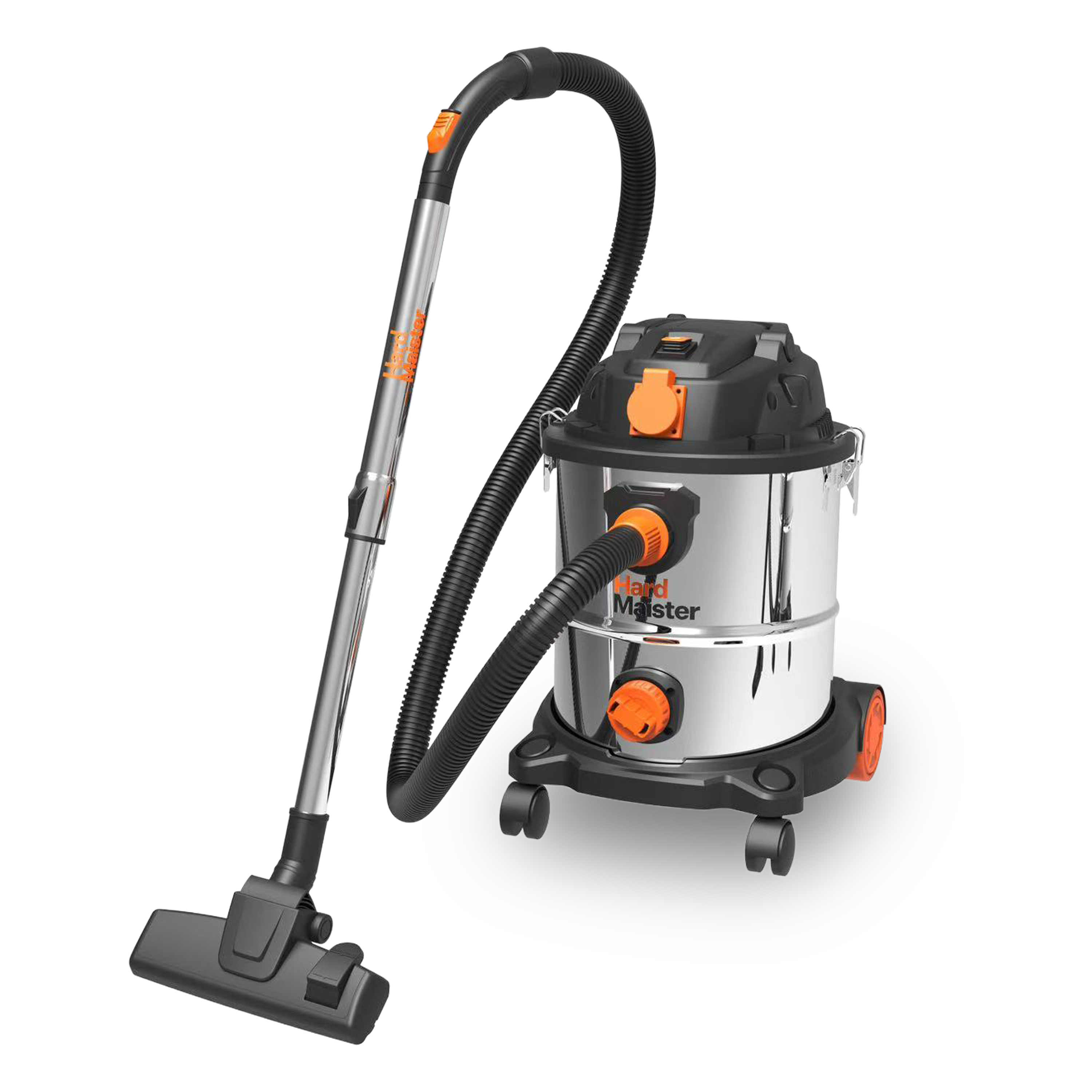 Kompaktní dílenský vysavač na mokré a suché vysávání o objemu 20 l - HardMaister