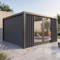 Zaslepovací panel pro pergolu Premium Anthracite 93cm - Gutroof