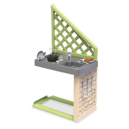 Letní kuchyně Neo Jura 54x34,5x97,6cm - Smoby