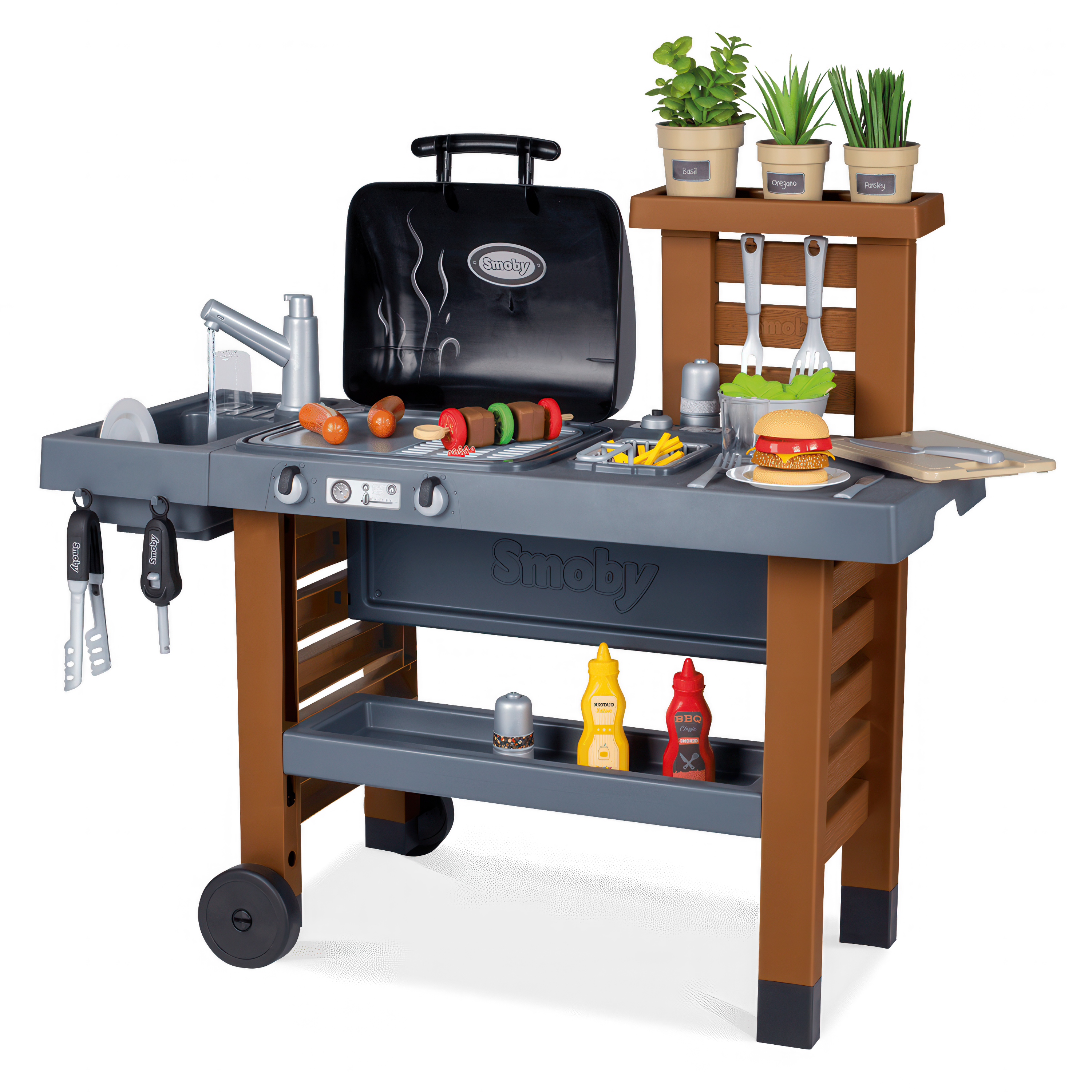 Dětská zahradní kuchyňka 83,5x40,3x73cm - Smoby 