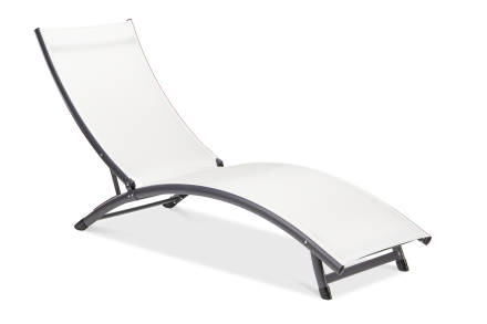 Zahradní lehátko, hliník STAR Pearl - Focus Garden