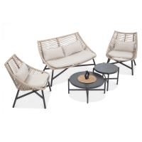 Komplet mebli ogrodowych Almera Caffe