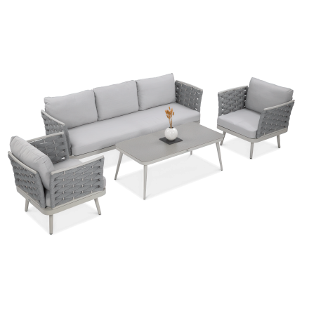 Zahradní set MARINEL Light Grey