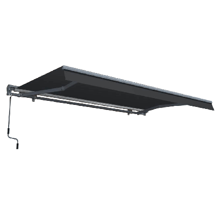 Markýza na terasu PREMIUM 400x300 šedá - Gutroof