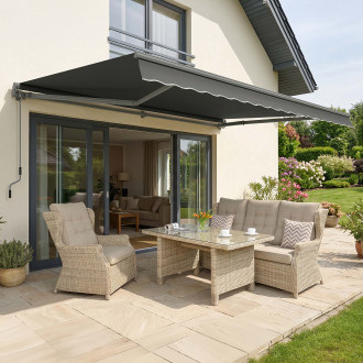 Markiza balkonowa CLASSIC 300x250 Grey - Gutroof