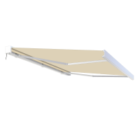 PRIME AUTOMATIC 450x300 BEIGE markýza na terasu s LED osvětlením a senzorem - Gutroof