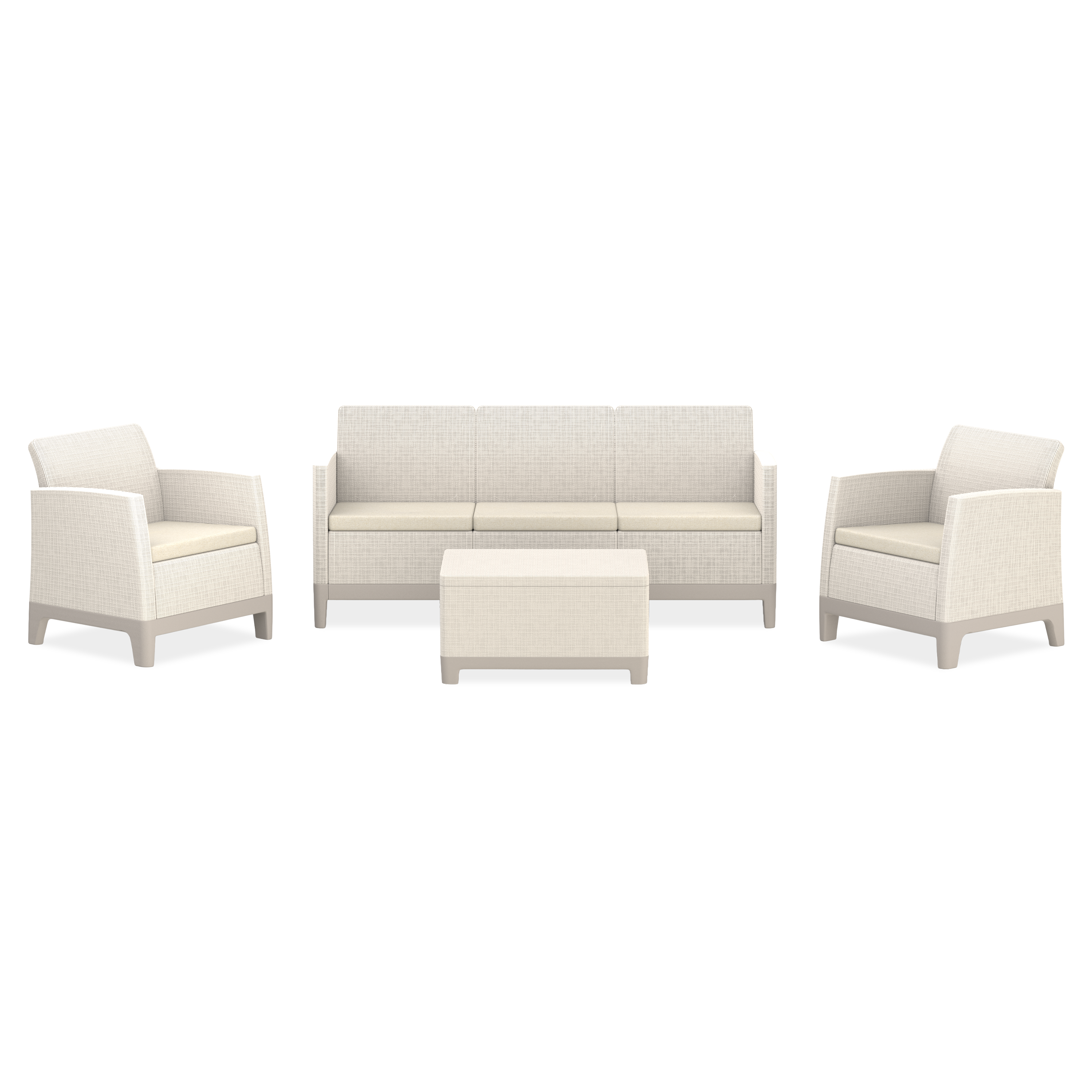 Zahradní nábytek Scandi Forma Pebble Grey-Soft Beige/oat - Keter