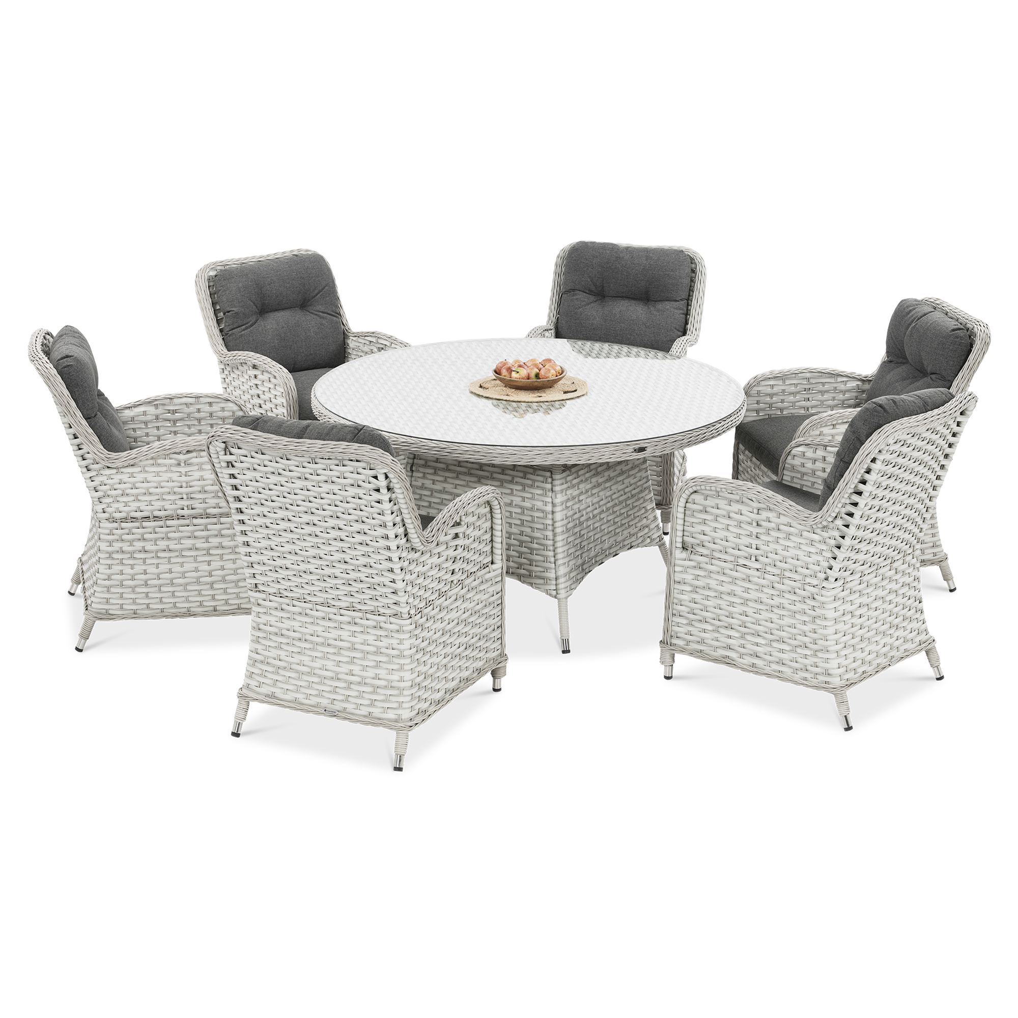 Technorattan nábytek BARCELONA Melange White