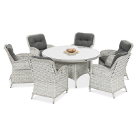 Technorattan nábytek BARCELONA Melange White