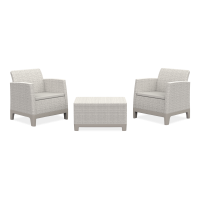 Balkonový set Scandi Forma Pebble Grey-Soft Beige/oat - Keter