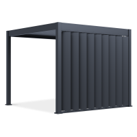Nastavitelná panelová stěna pro pergolu ELEGANCE/DELUXE/FUSION 3m antracit - Gutroof