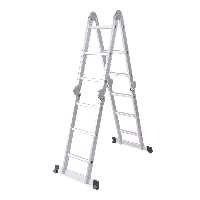 Multifunkční hliníkový žebřík 4x3 - Hardmaister