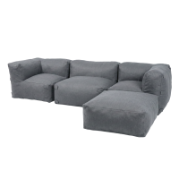 Modulární roh pro terasu ALORA Standard Grey - Bjørkka