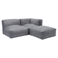 Modulární zahradní roh ALORA Lite Grey - Bjørkka