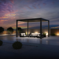 Uspořádání pergoly deluxe pro automatic 3x4m