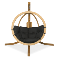 Zahradní závěsné křeslo O-ZONE Graphite