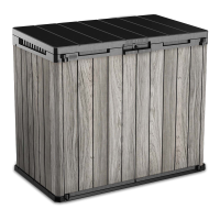 Zahradní úložný box SIO Darwin 1150L Storm Grey – Keter