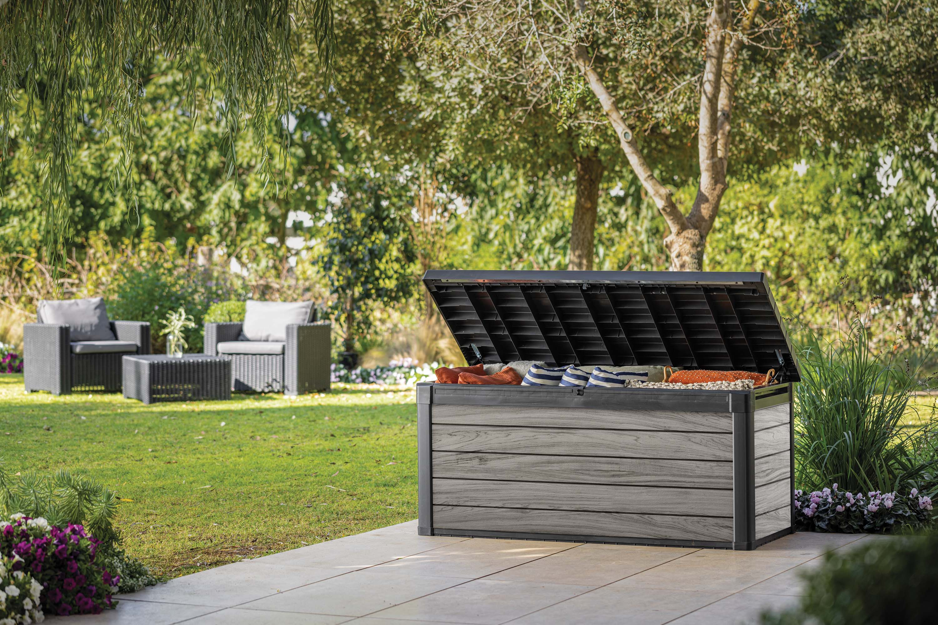 Balkonový box DECO DEC BOX 570L Storm Grey - Keter