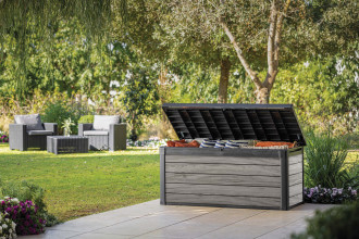 Balkonový box DECO DEC BOX 570L Storm Grey - Keter