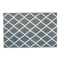 Balkonový koberec 160x230cm Middle Gray - MOODME