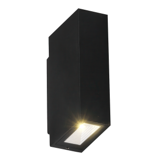 Venkovní nástěnné svítidlo LED Orlean B černé - SANICO