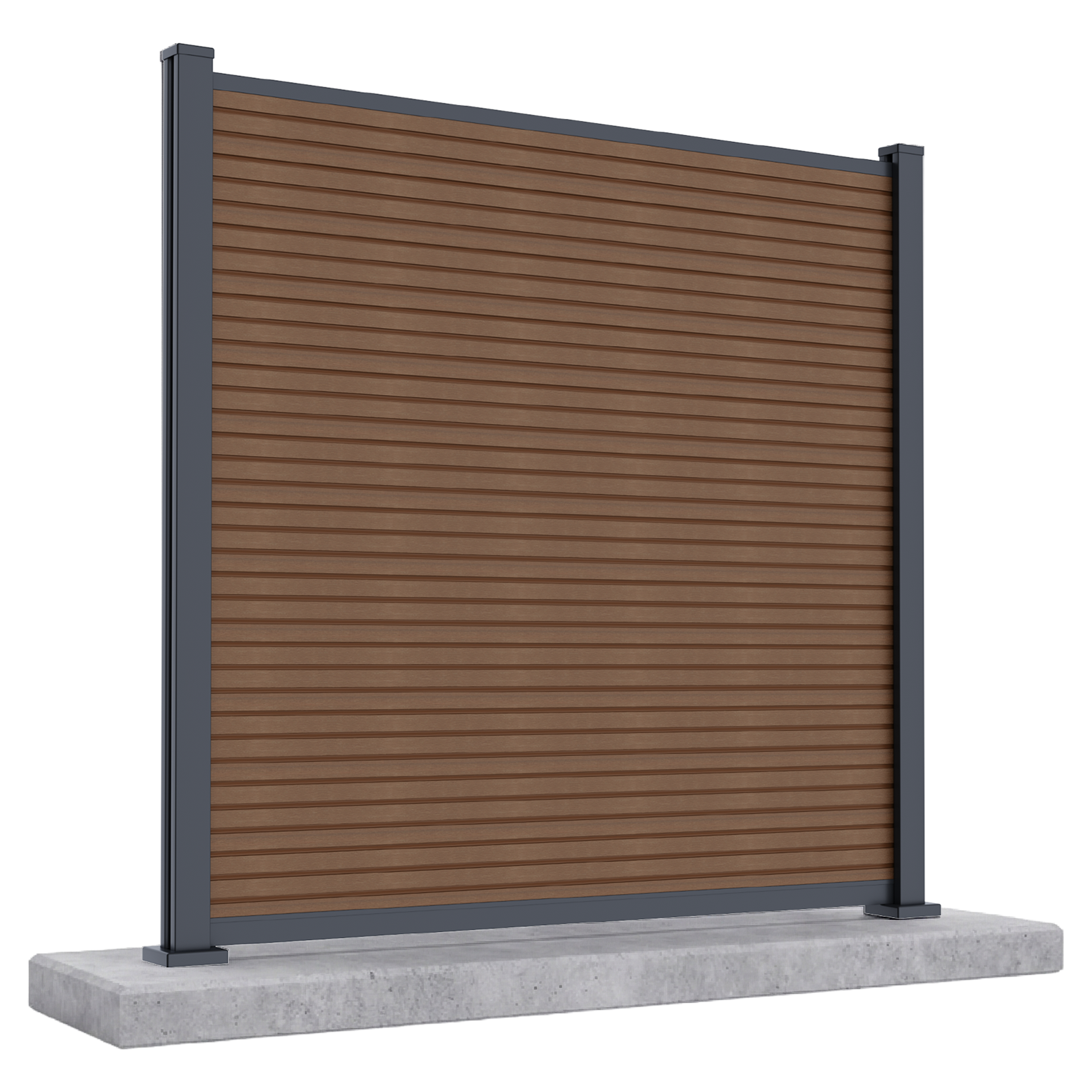 Zahradní deska pro pevný podklad 1,8m CITY teak - Gutroof