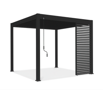 Panel żaluzjowy poziomy do pergoli ELEGANCE/DELUXE/FUSION 1 m Anthracite - Gutroof