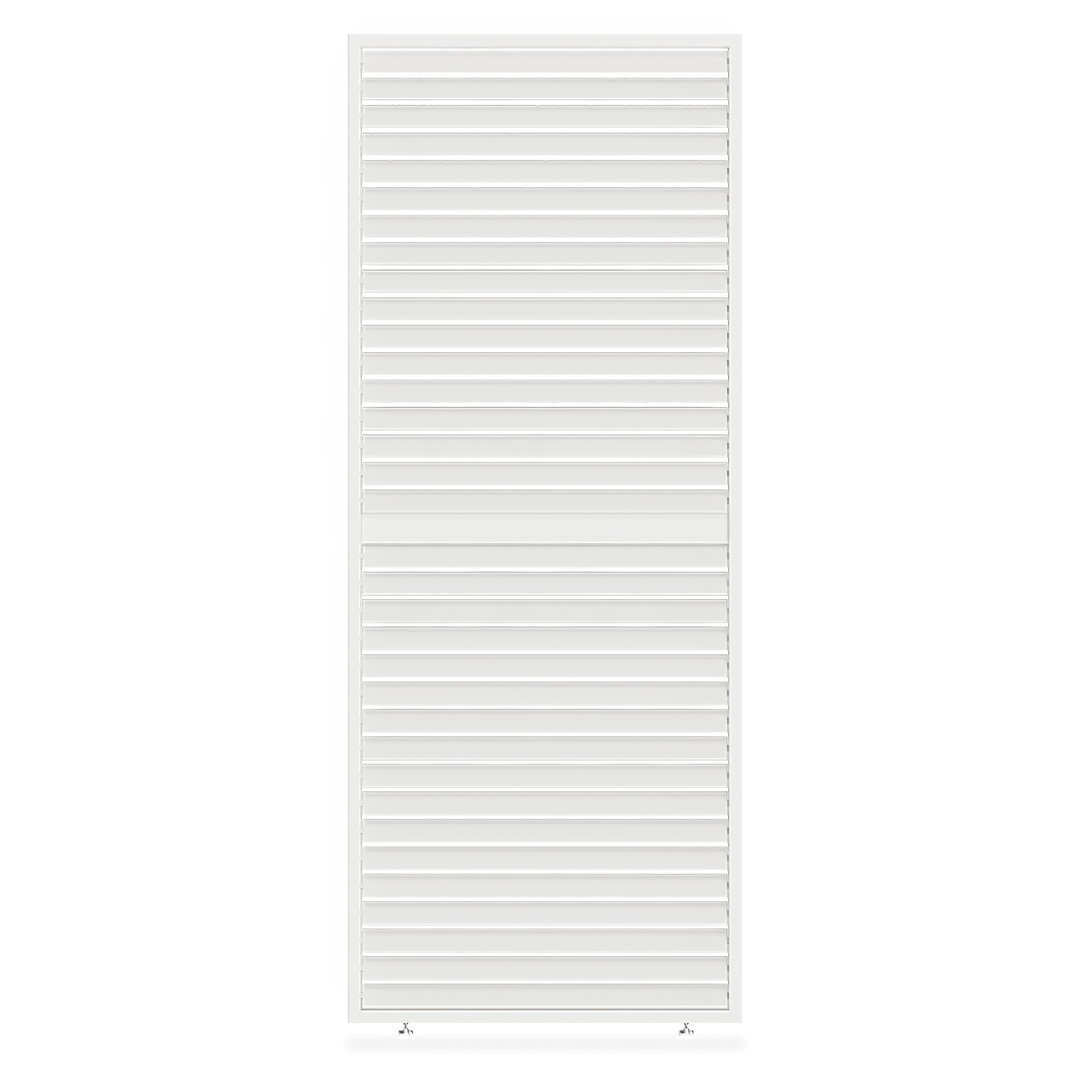 Horizontální nastavitelný lamelový panel pro pergolu ELEGANCE/DELUXE/FUSION 1 m bílý - Gutroof