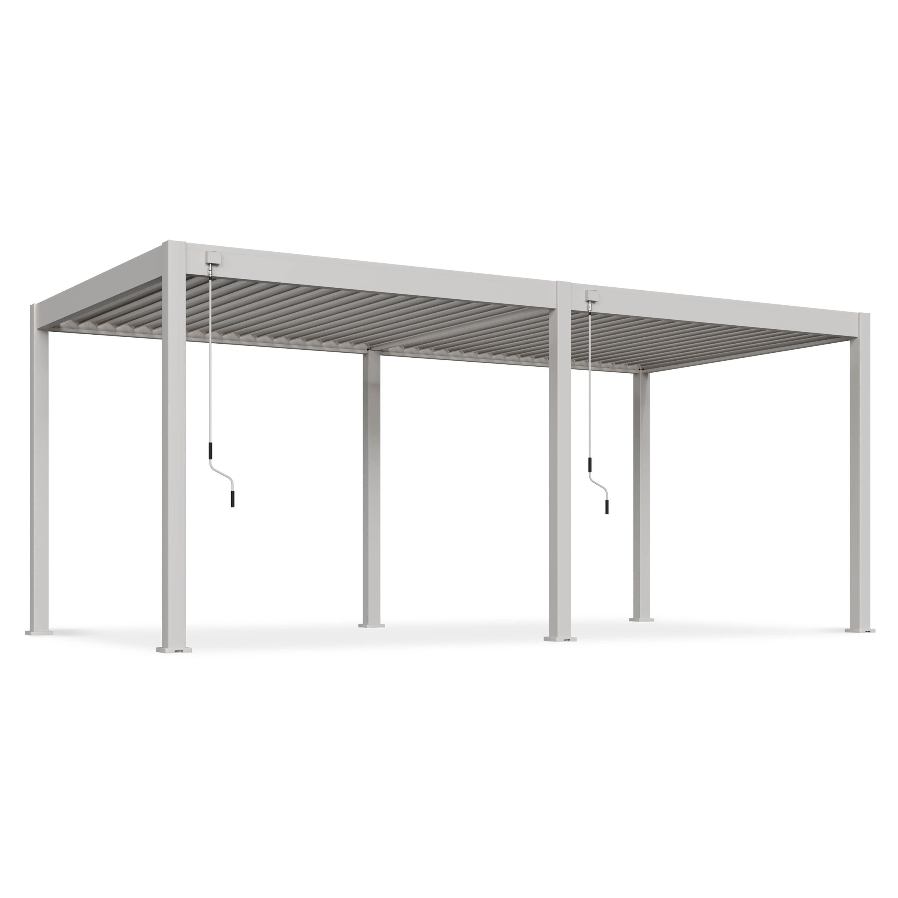 Zahradní terasa pergola ELEGANCE 3x6 Sand Beige - Gutroof