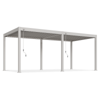Zahradní terasa pergola ELEGANCE 3x6 Sand Beige - Gutroof