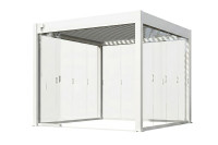 Posuvný skleněný panel pro pergolu ELEGANCE/DELUXE/FUSION 3m White - Gutroof