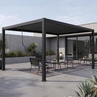 Zahradní pergola 4x4 PRIMARY Anthracite - Gutroof