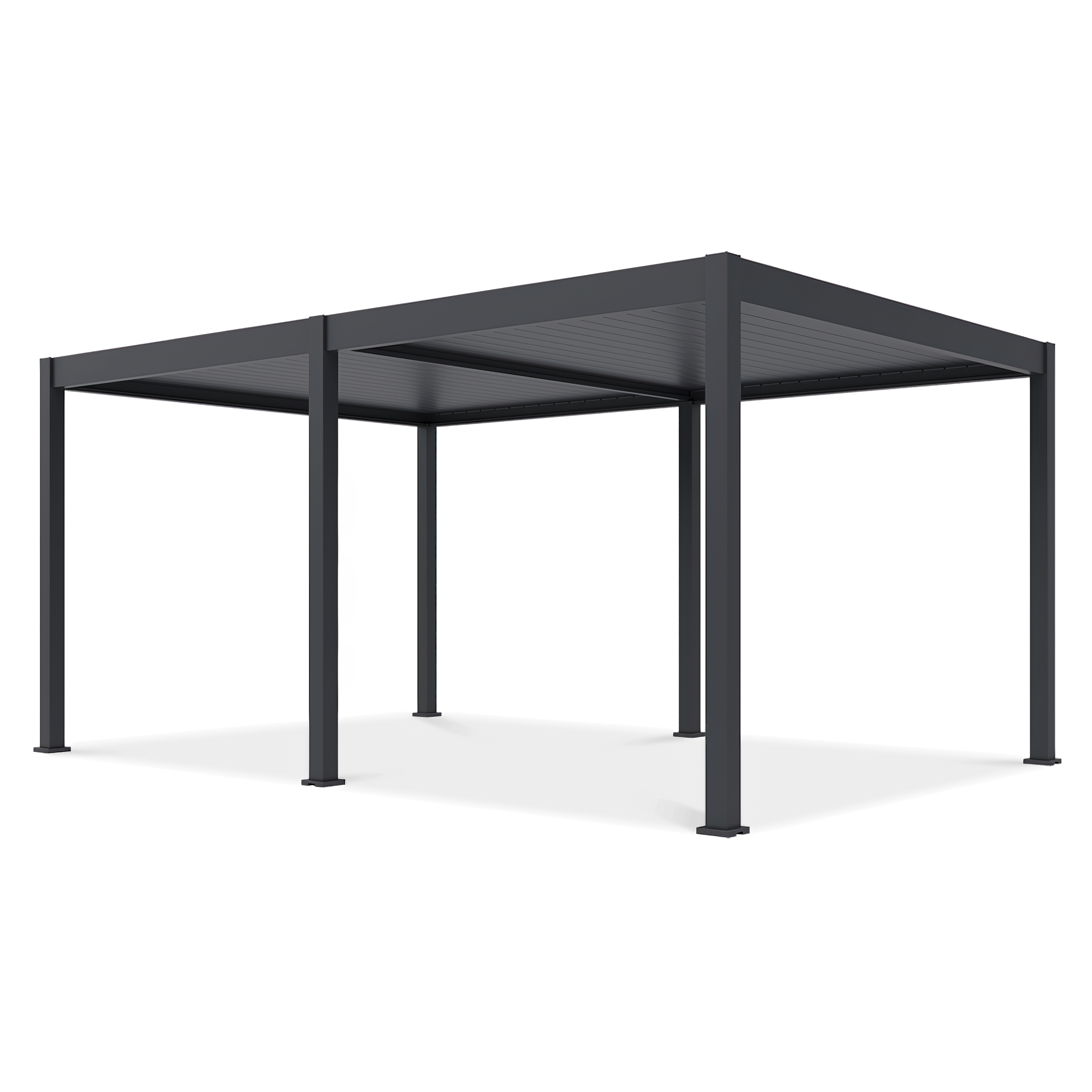 Zahradní pergola DELUXE Automatic + LED 3,6x5,3 Antracit - Gutroof