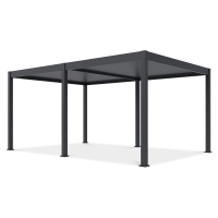 Zahradní pergola DELUXE Automatic + LED 3,6x5,3 Antracit - Gutroof