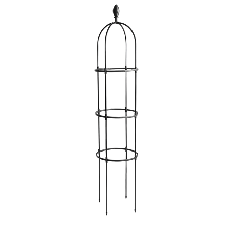 Černá pergola pro růže, výška 180 cm, kov - Cultivo