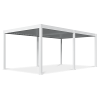 Terasa pergola DELUXE Automatic + LED 3,6x6 White - Gutroof