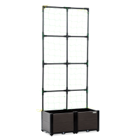 Pěstební box + plochý stojan GROW FLAT SET 84x42x180cm - CULTIVO