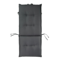 Polštář na lehátko MoodMe Smoke Grey 116x51 cm