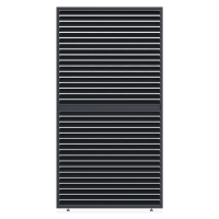 Žaluziový panel horizontální nastavitelný pro pergoly ELEGANCE/DELUXE/FUSION 1,3 m Antracit - Gutroof