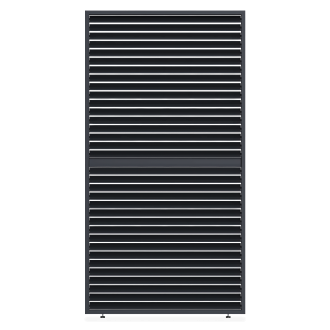 Žaluziový panel horizontální nastavitelný pro pergoly ELEGANCE/DELUXE/FUSION 1,3 m Antracit - Gutroof