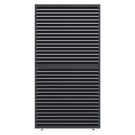 Žaluziový panel horizontální nastavitelný pro pergoly ELEGANCE/DELUXE/FUSION 1,3 m Antracit - Gutroof