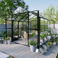 Solid PCminiature Garden Greenhouse