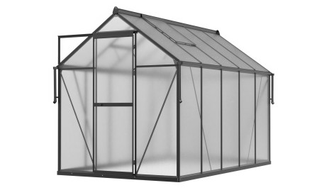 Polykarbonátový skleník Slide-In NEW 183x303 cm černý - Cultivo