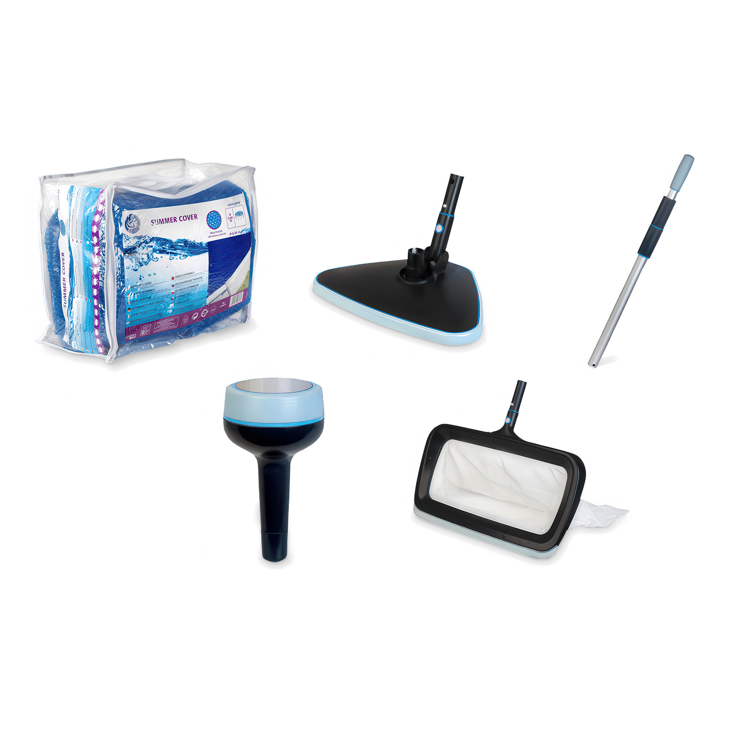 Sada příslušenství pro péči o bazén Gre 5v1