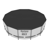 Krycí plachta na bazén Flowclear 4,57 m - BESTWAY 58038